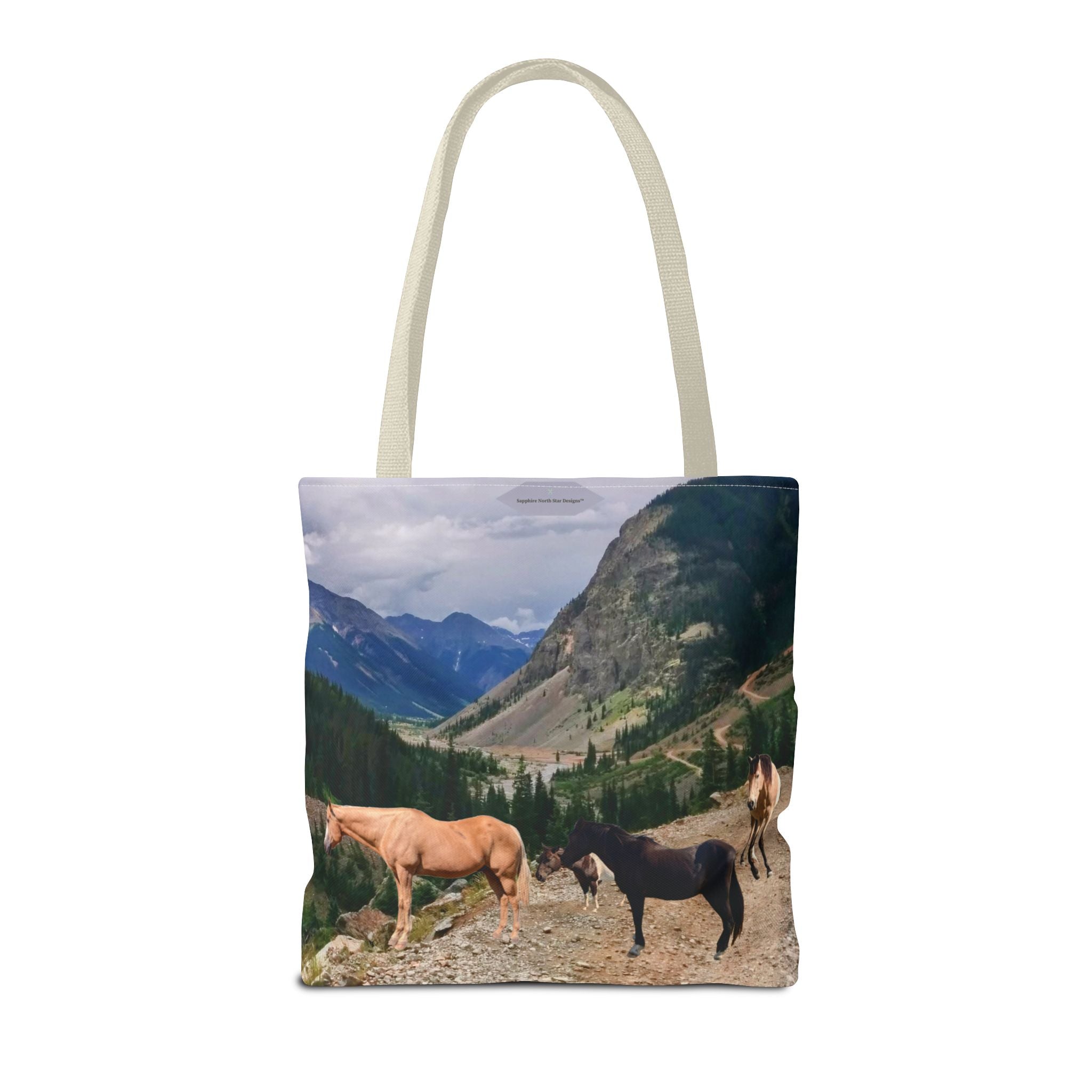 Horse Canvas Tote Bag