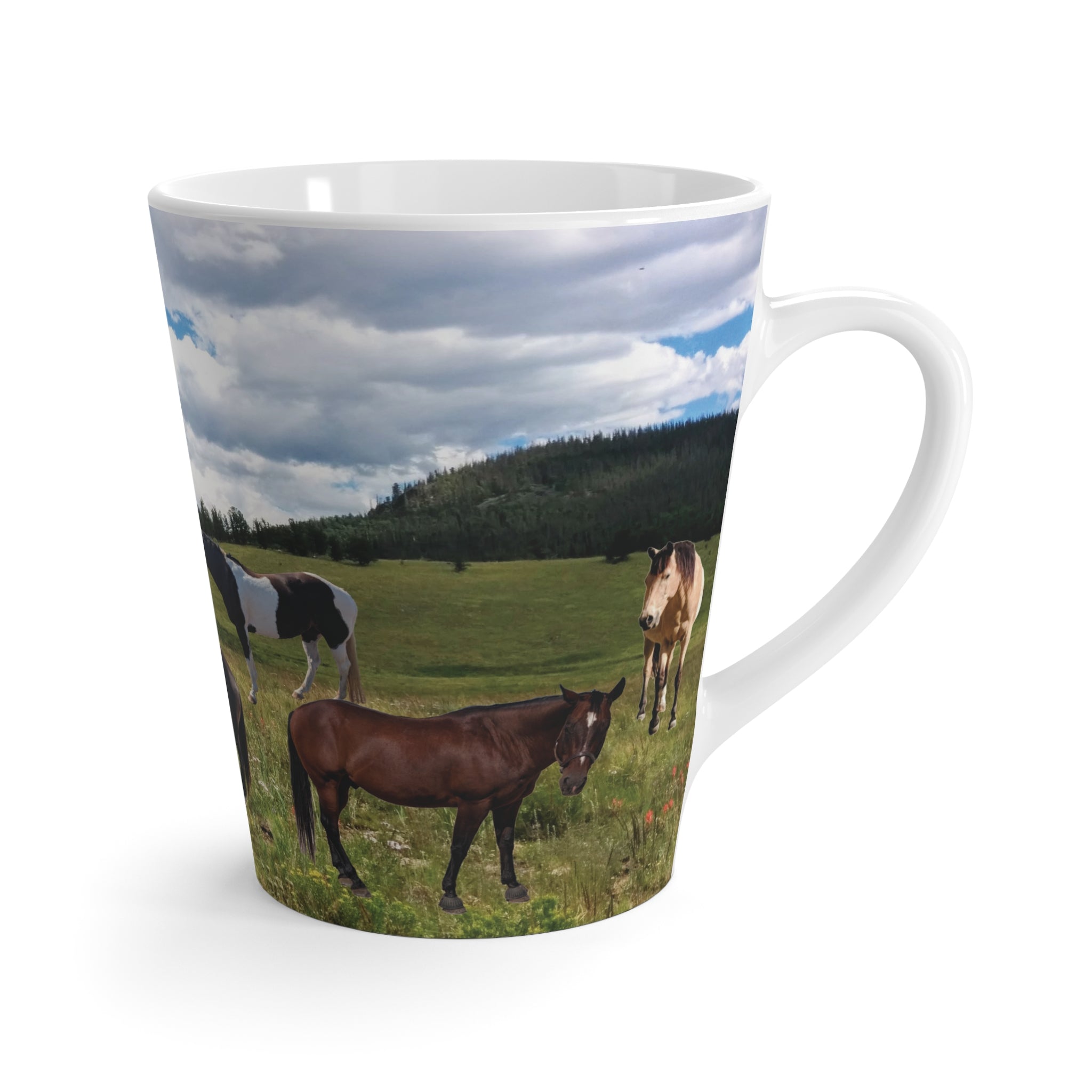 Horse Latte Mug