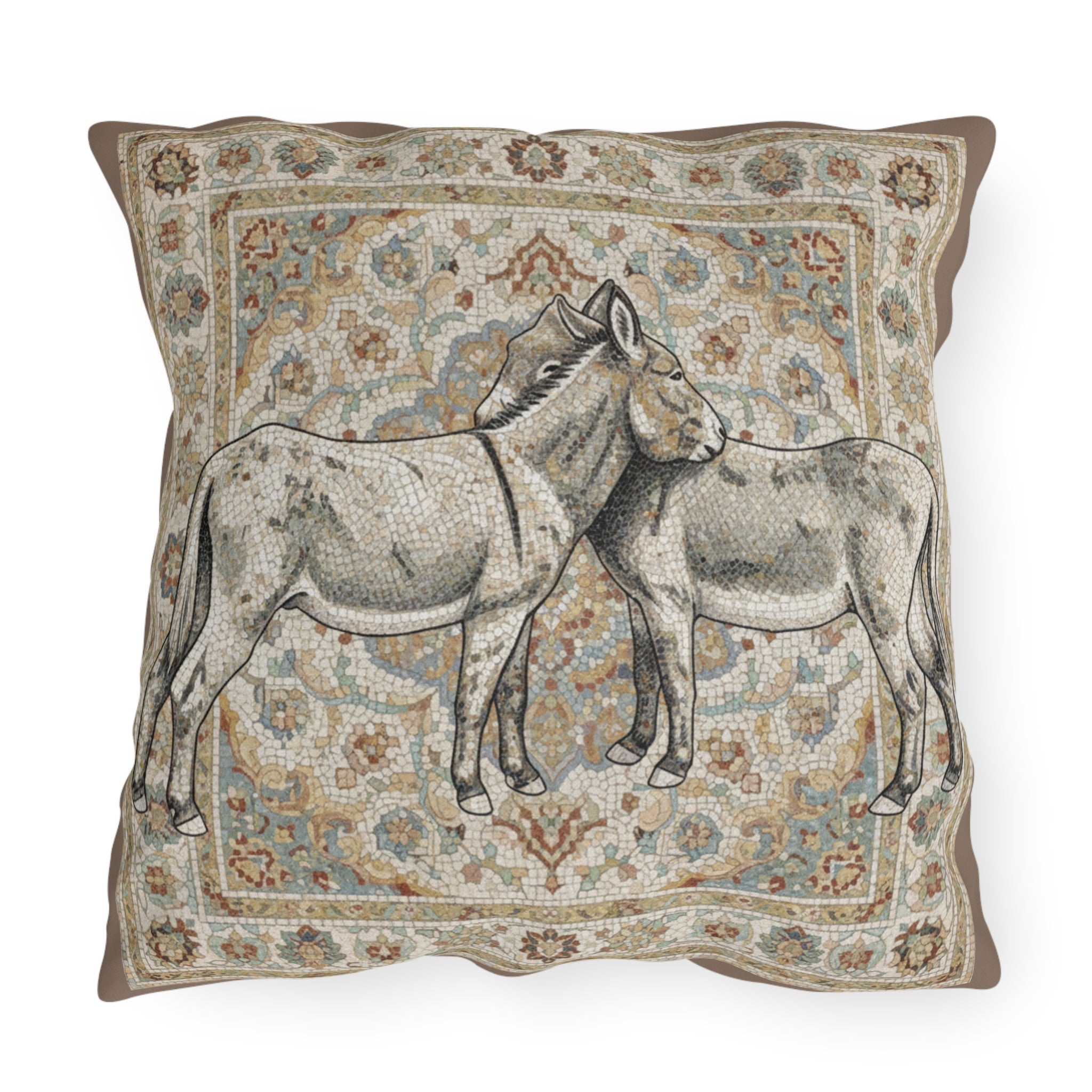 Donkey Outdoor Pillows