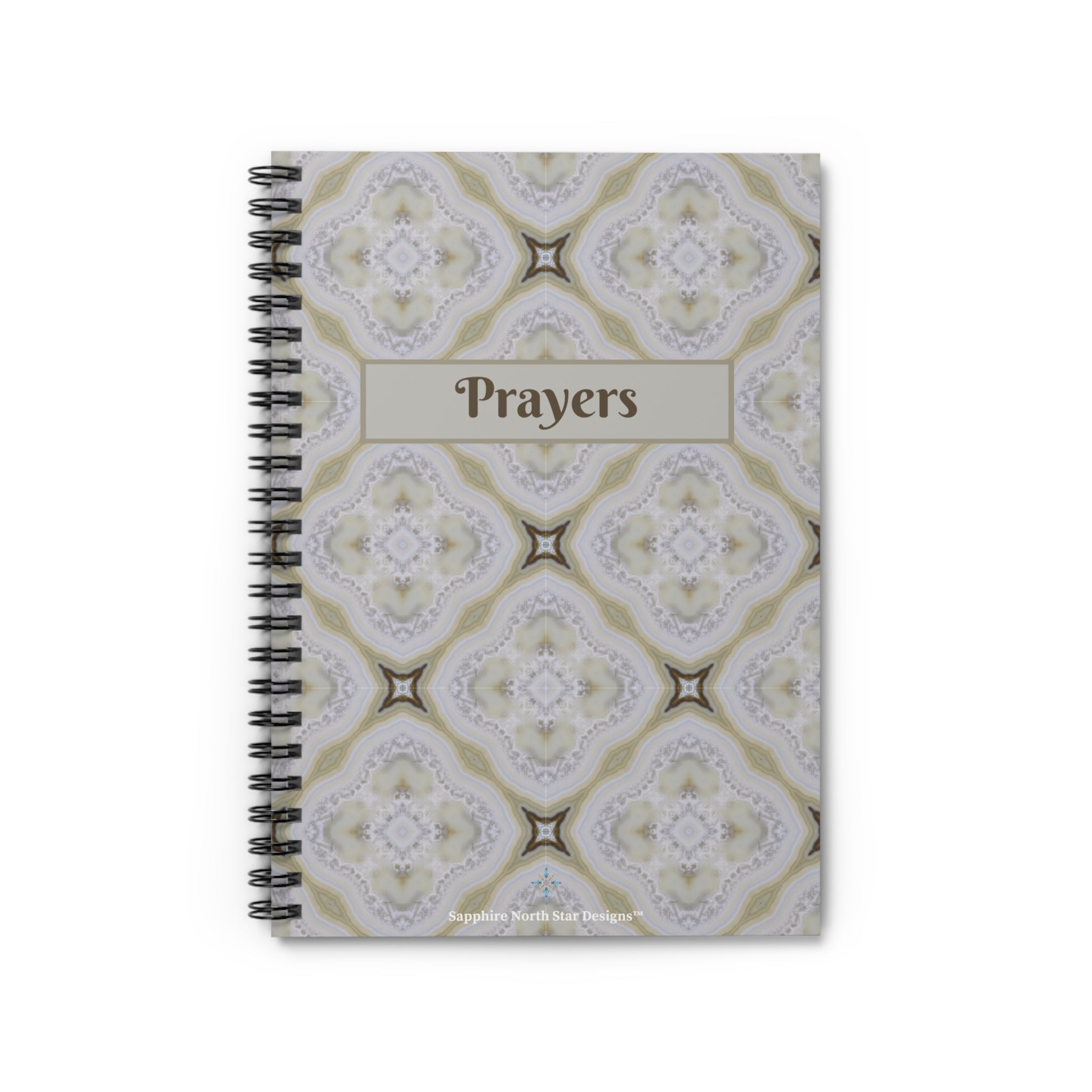 Prayers Shayan Spiral Notebook