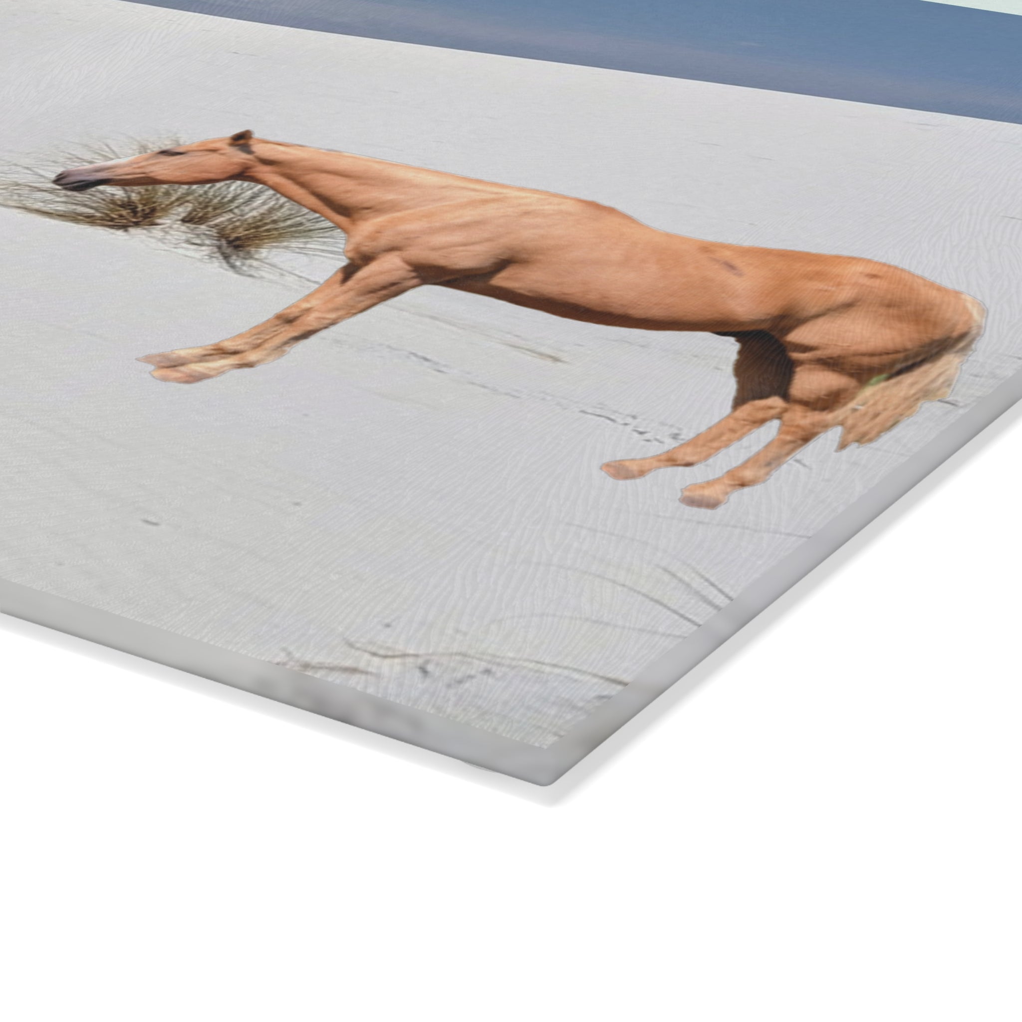 Horse Glass Cutting Board