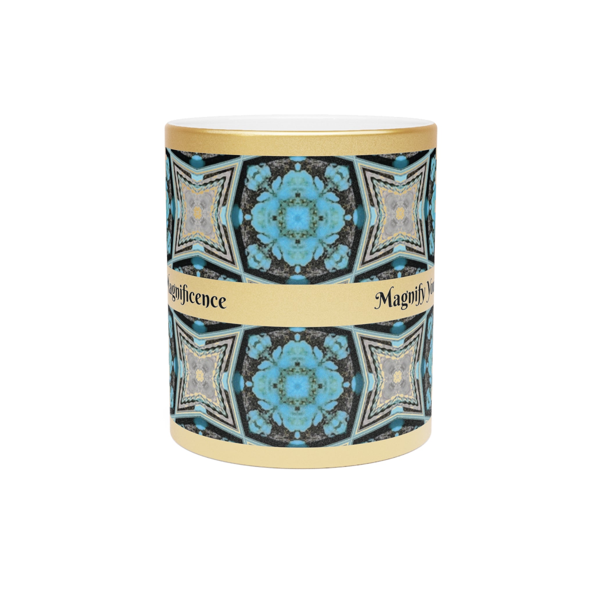 Magnify Your Magnificence Metallic Mug