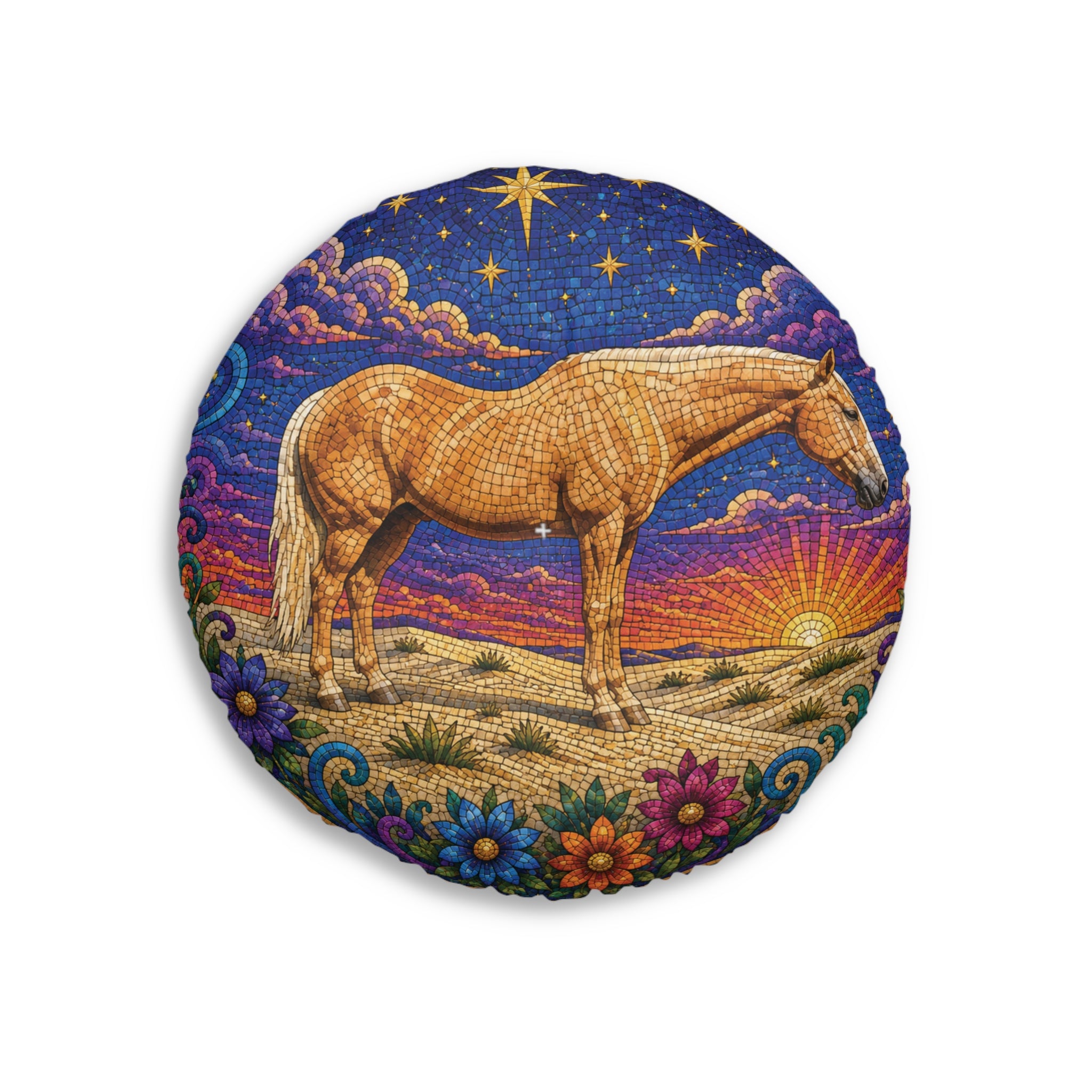 Horse Floor Pillow Cushion