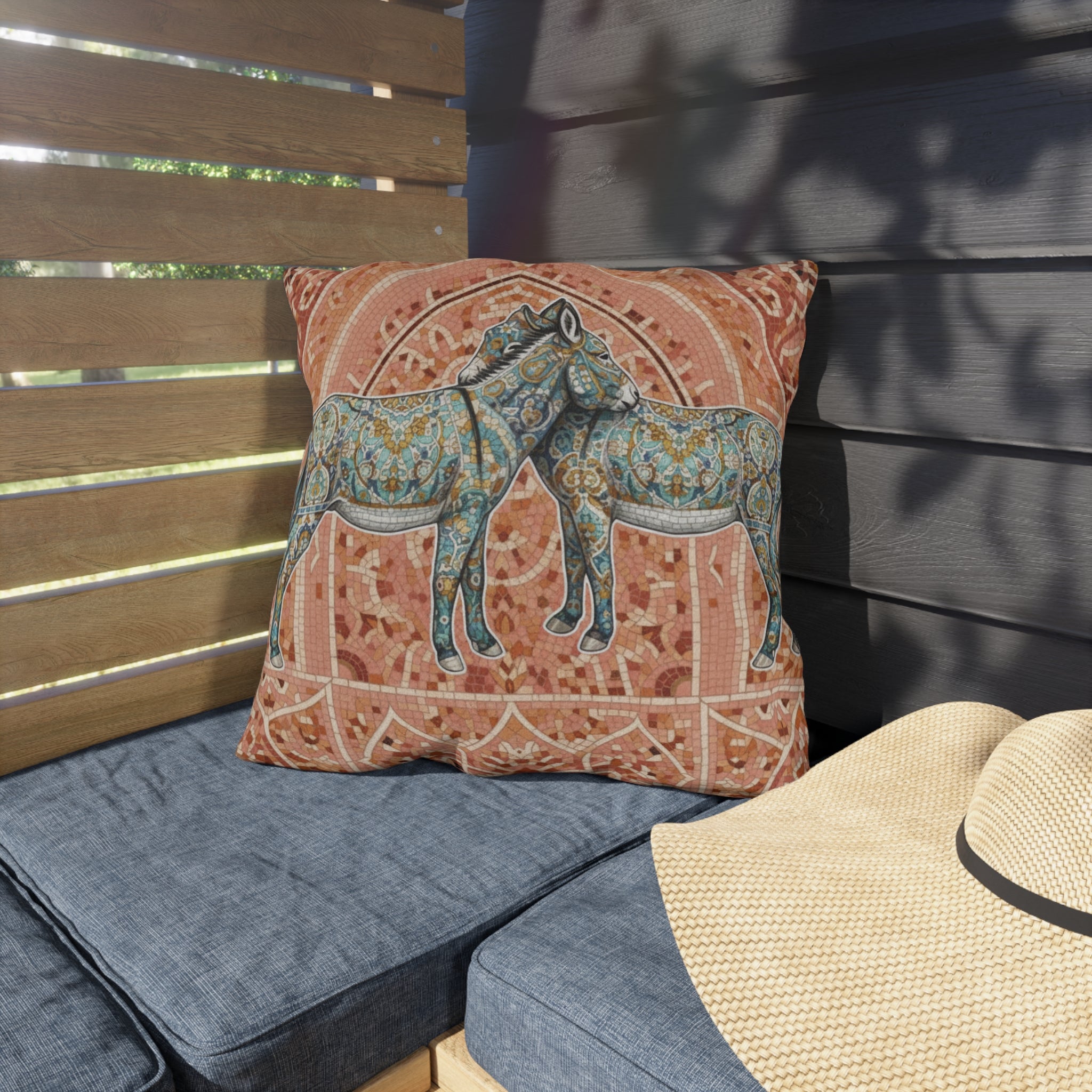 Horse Outdoor Pillows