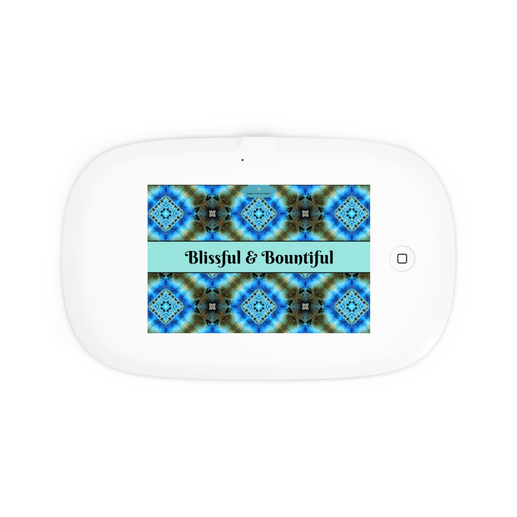 Blissful & Bountiful UV Phone Sanitizer and Wireless Charging Pad