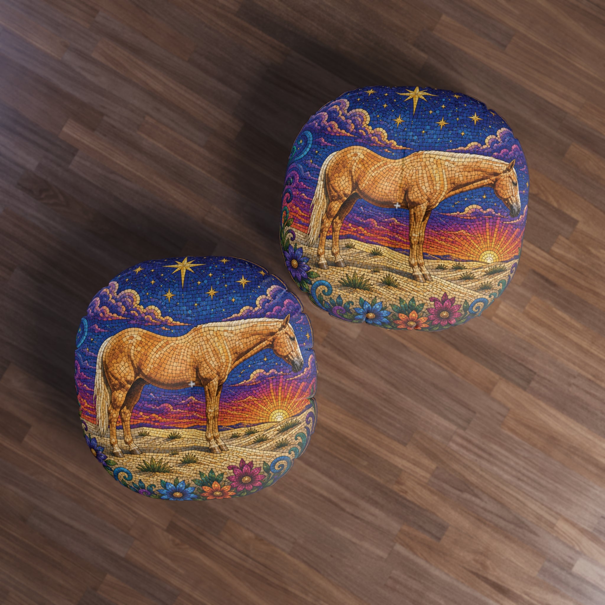 Horse Floor Pillow Cushion