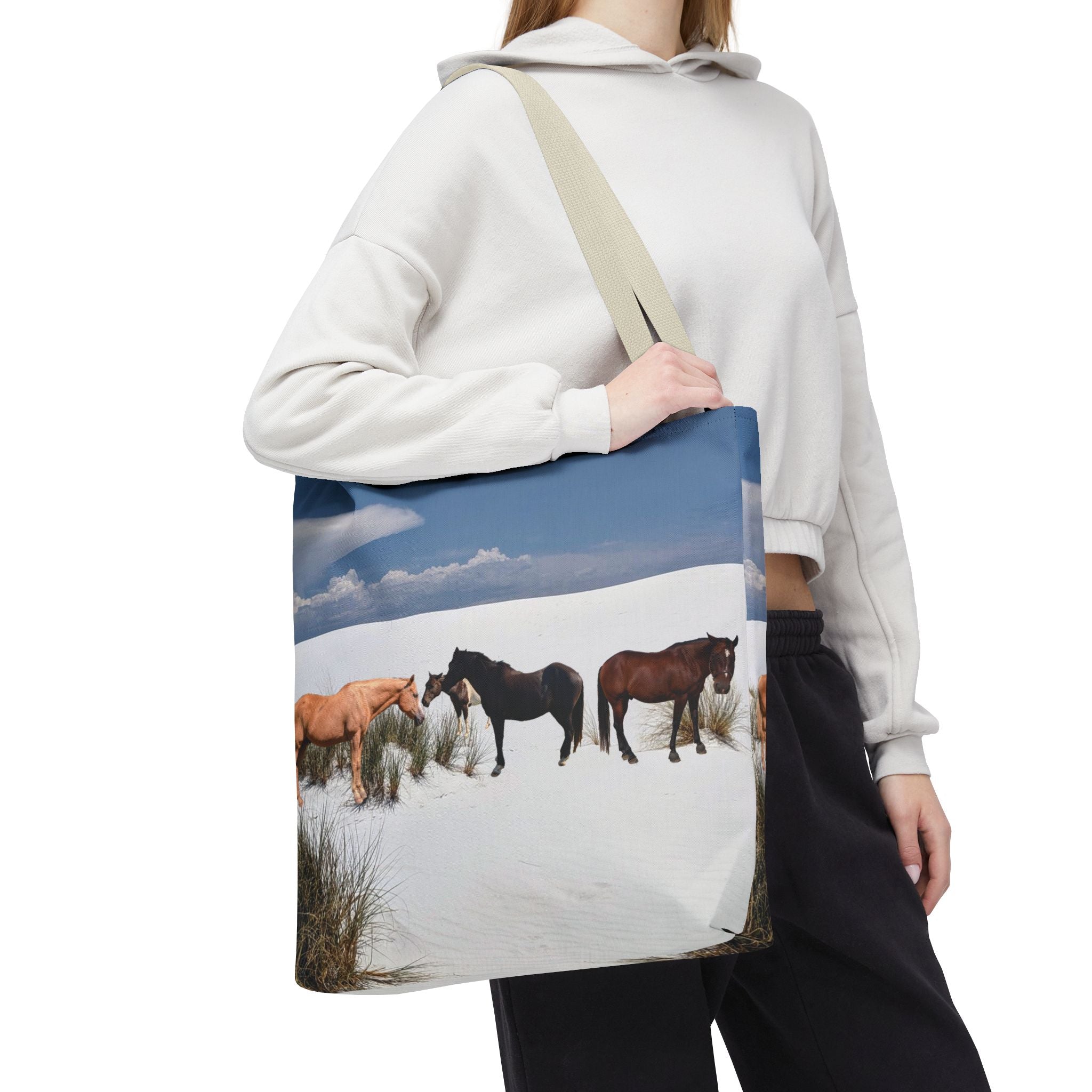 Horse Canvas Tote Bag