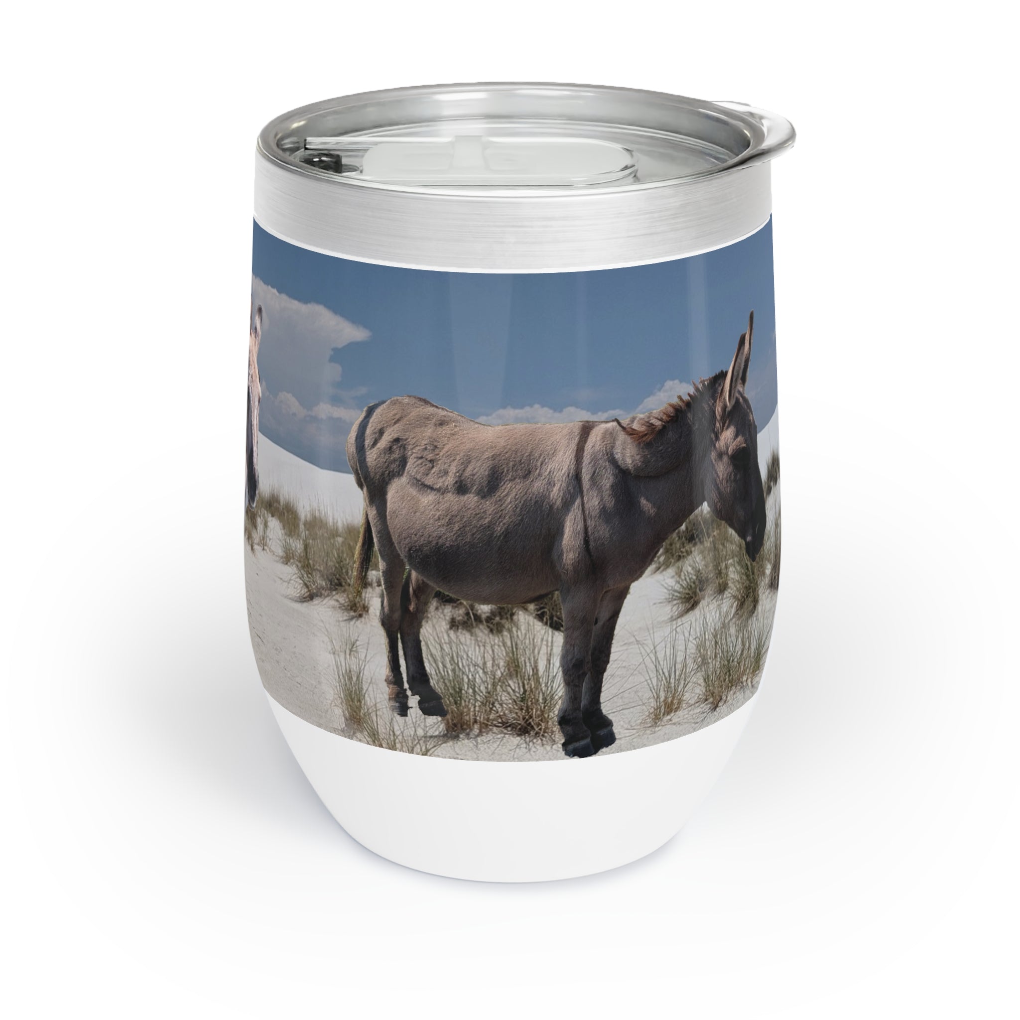 Donkey Chill Wine Tumbler