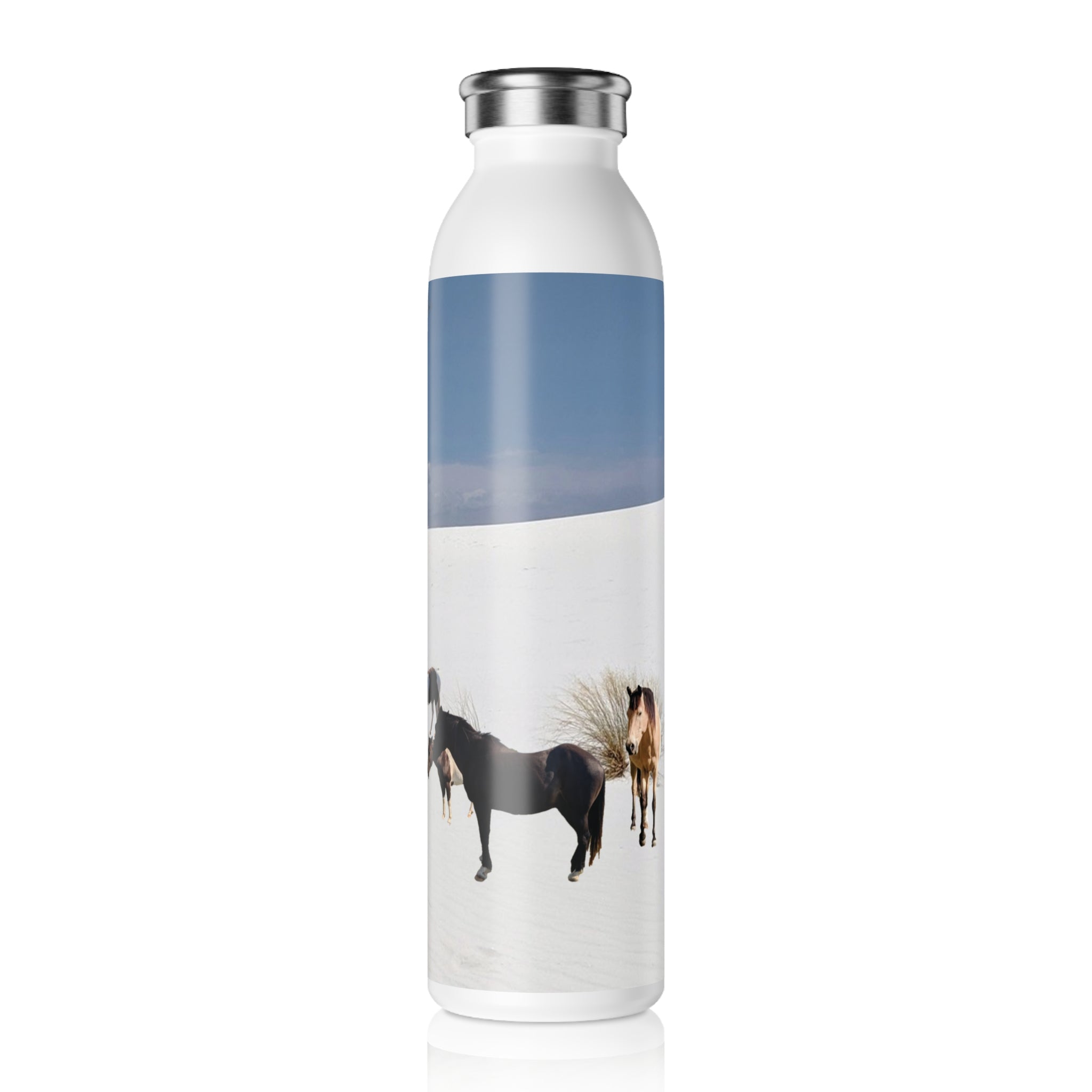 Horse Slim Water Bottle