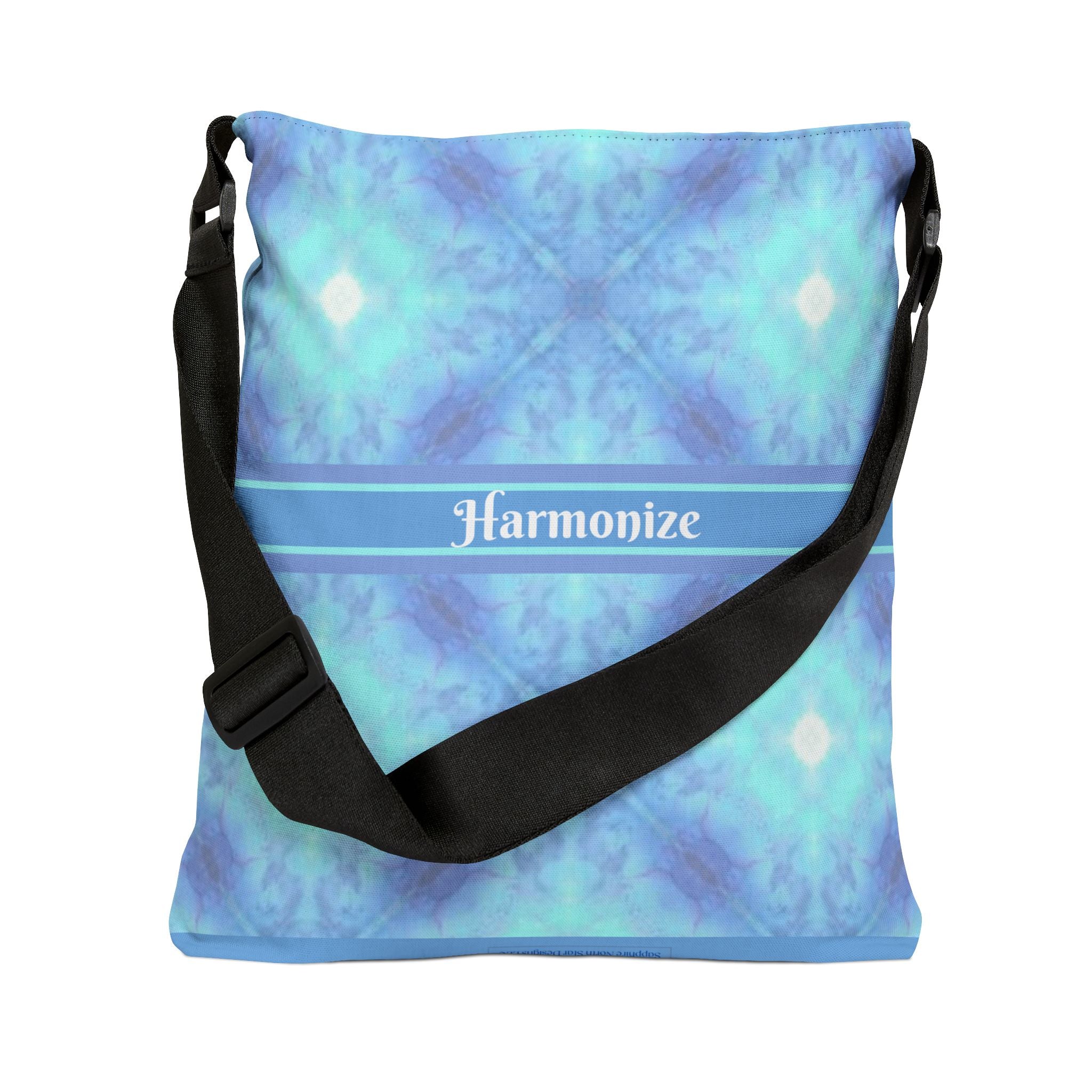 Blue Harmonize Tote Bag
