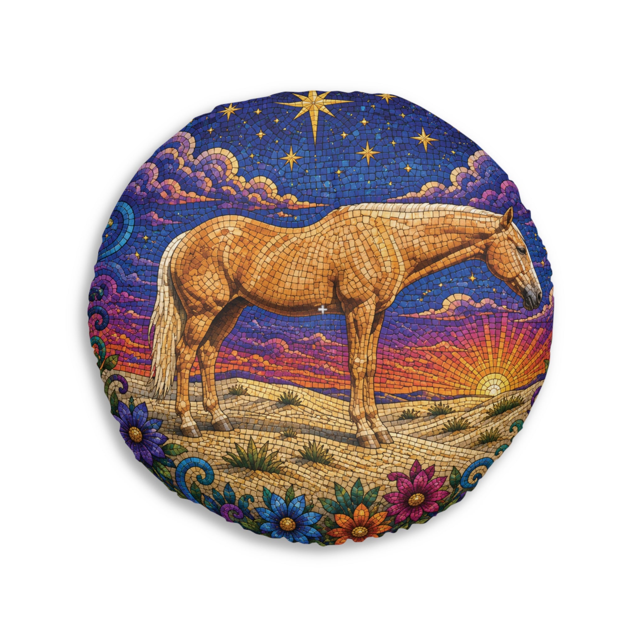 Horse Floor Pillow Cushion