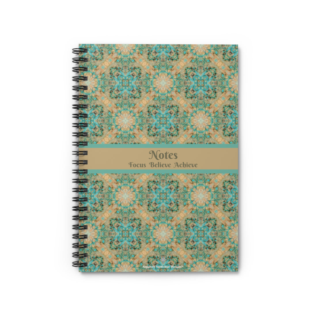 Notes Inspirational Kantuta Spiral Notebook