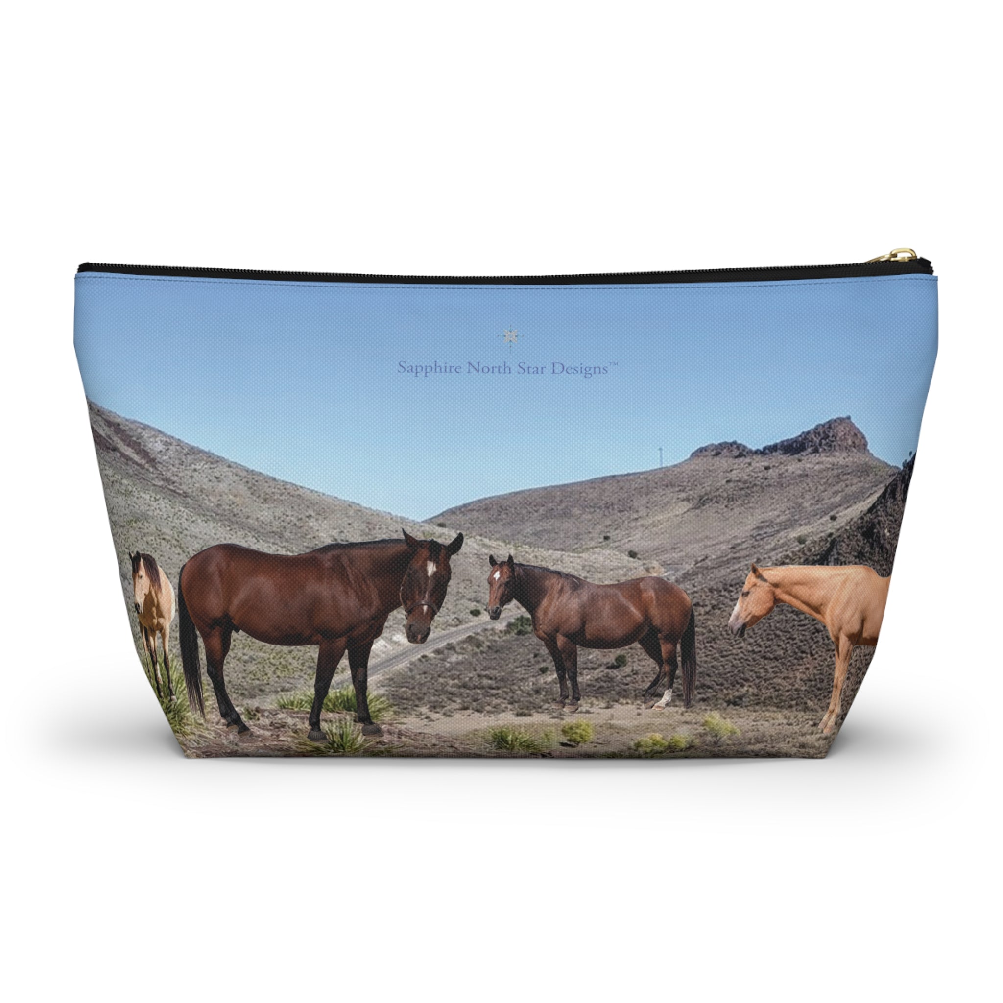 Horse Cosmetic Bag