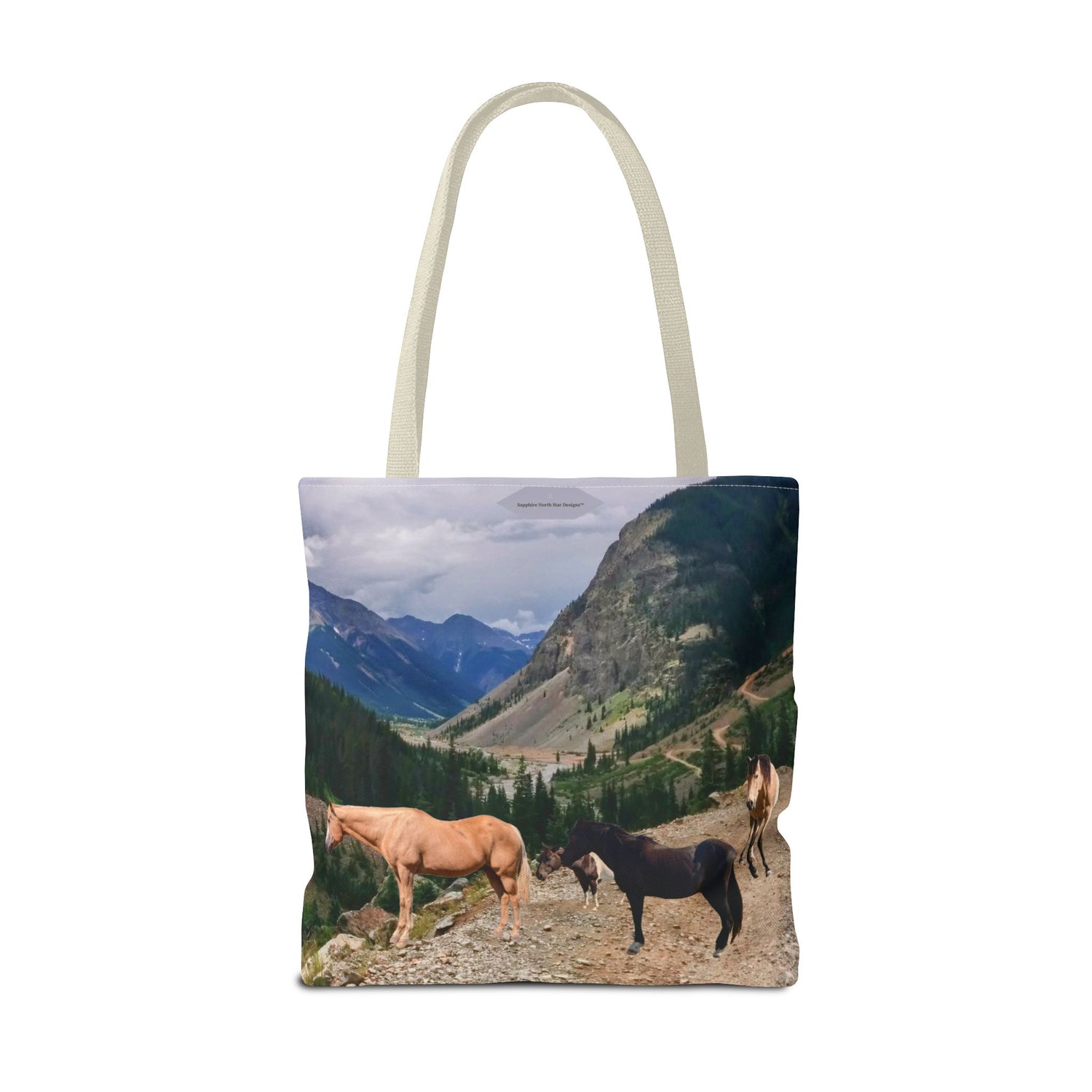 Horse Canvas Tote Bag
