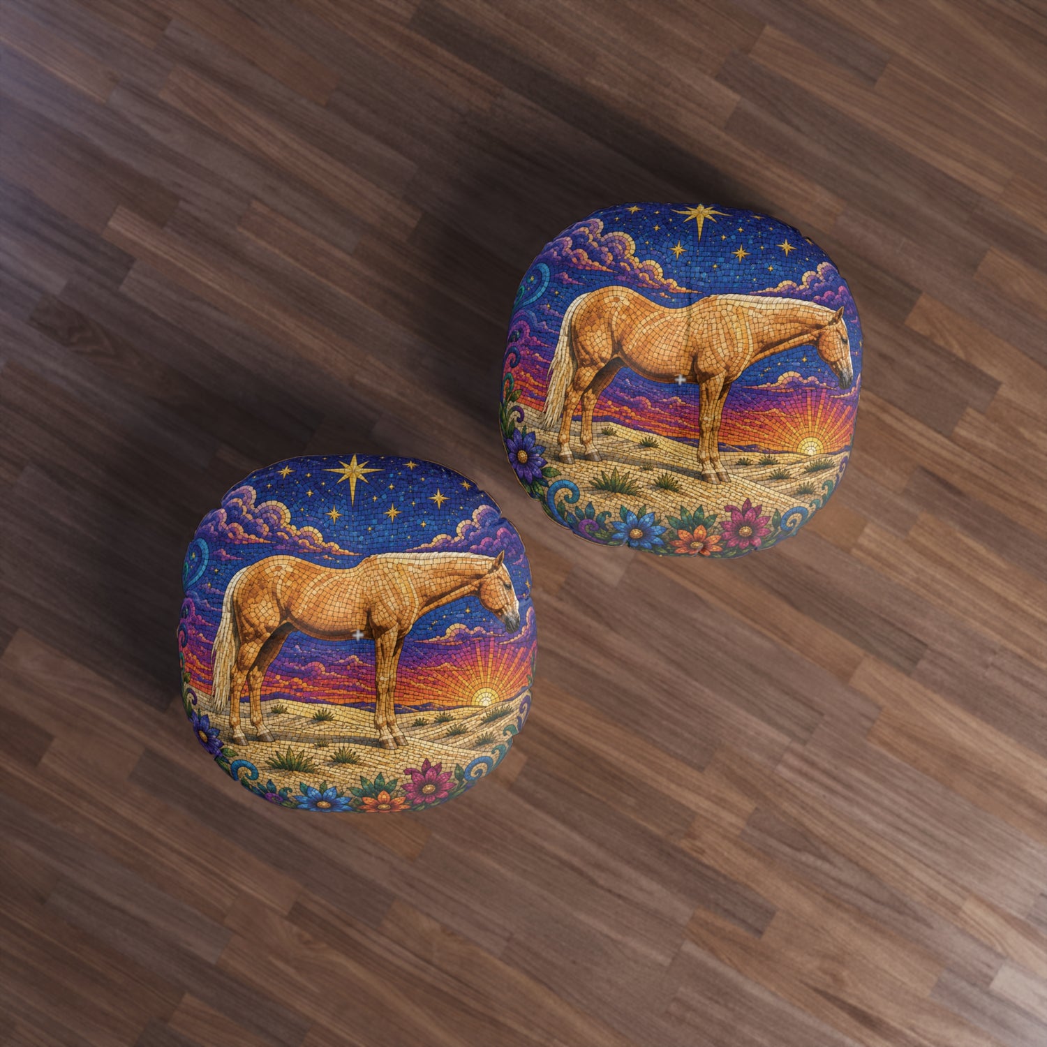 Horse Floor Pillow Cushion