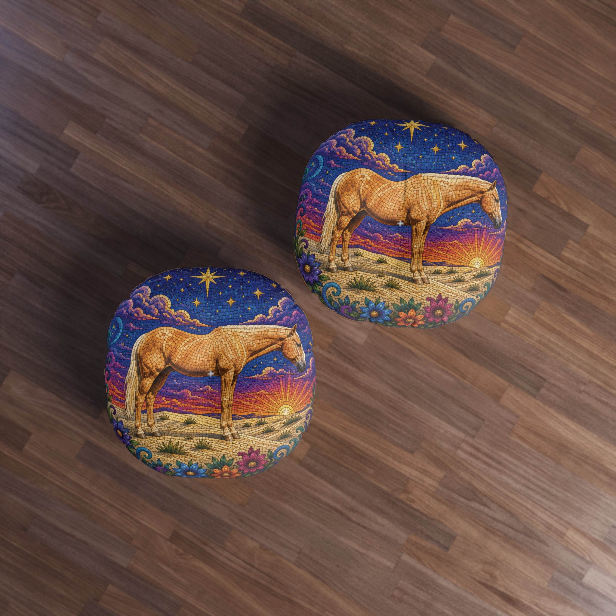 Horse Floor Pillow Cushion