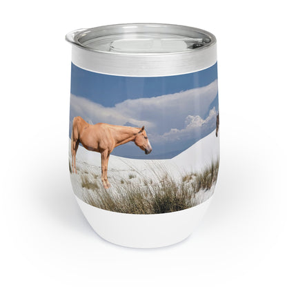 Horse Chill Wine Tumbler