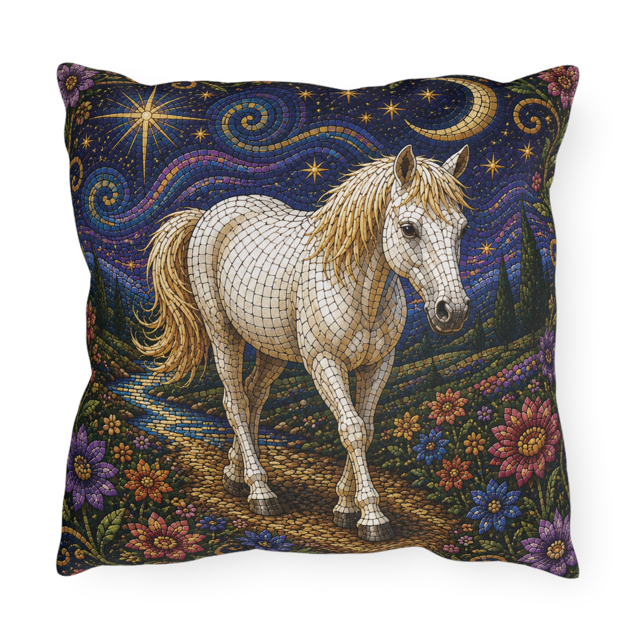 Horse Outdoor Pillows