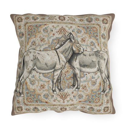 Donkey Outdoor Pillows