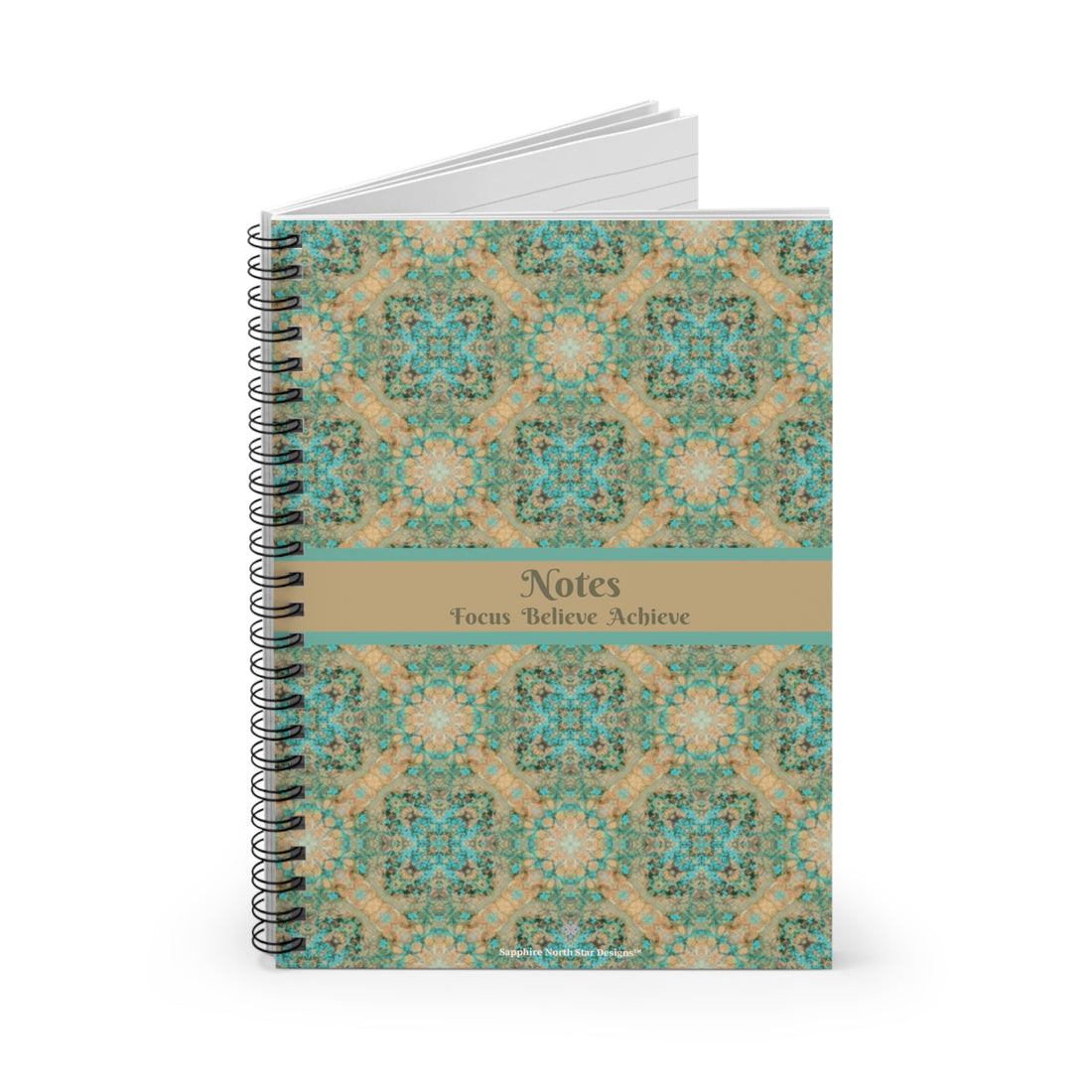 Notes Inspirational Kantuta Spiral Notebook