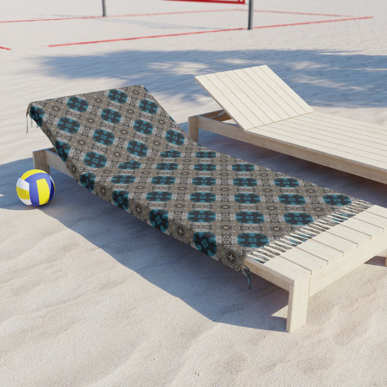 Ulloriaq Tasseled Beach Towel