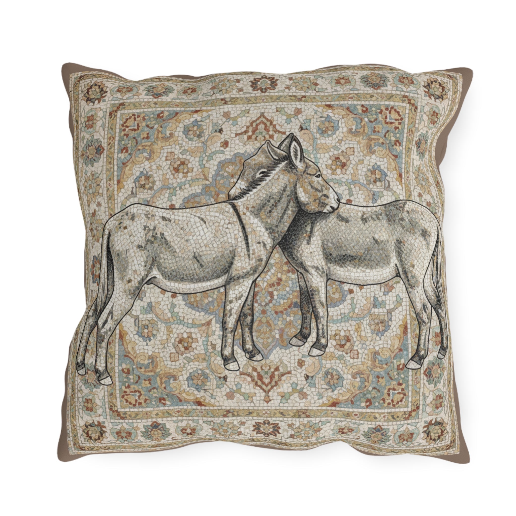 Donkey Outdoor Pillows
