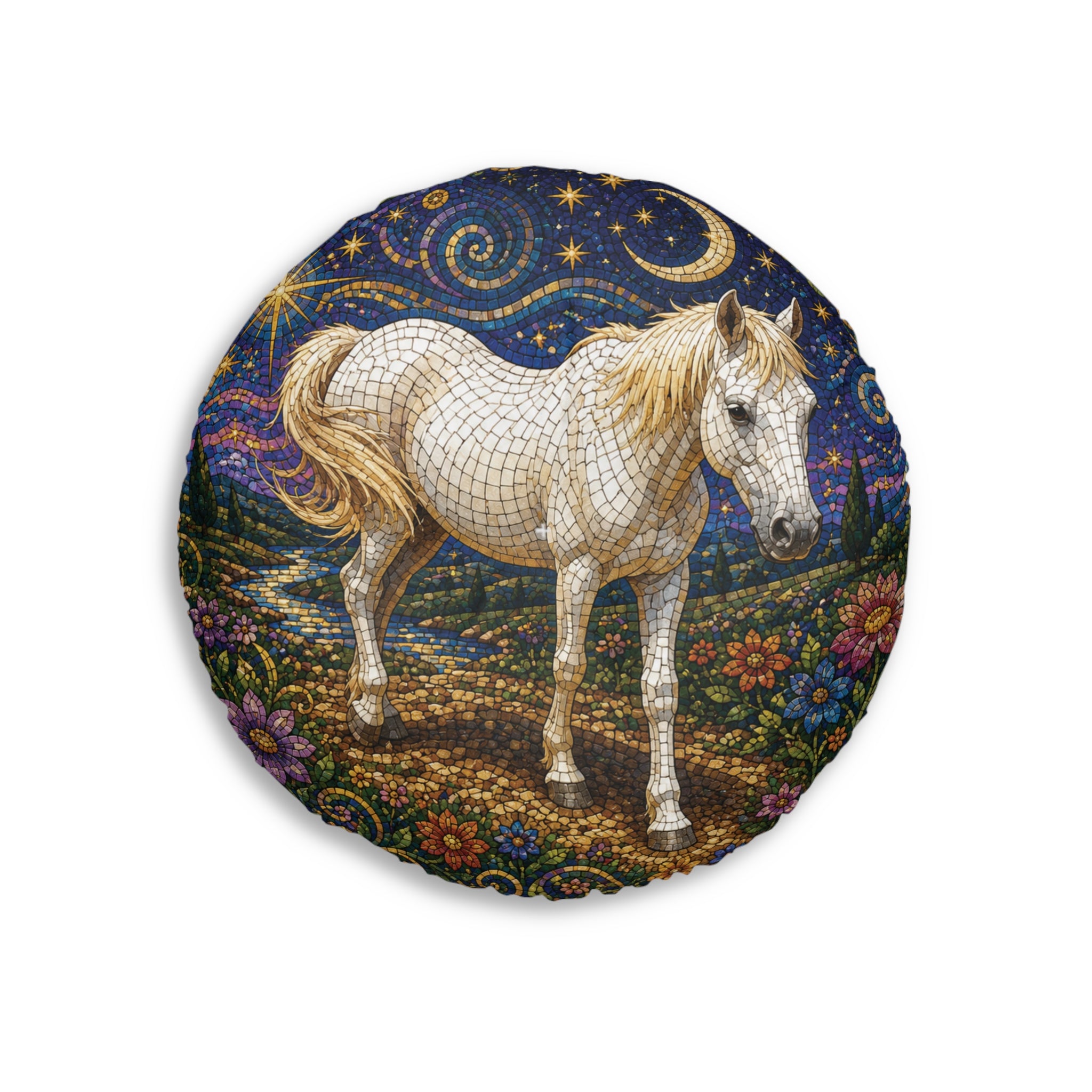 Horse Floor Pillow Cushion