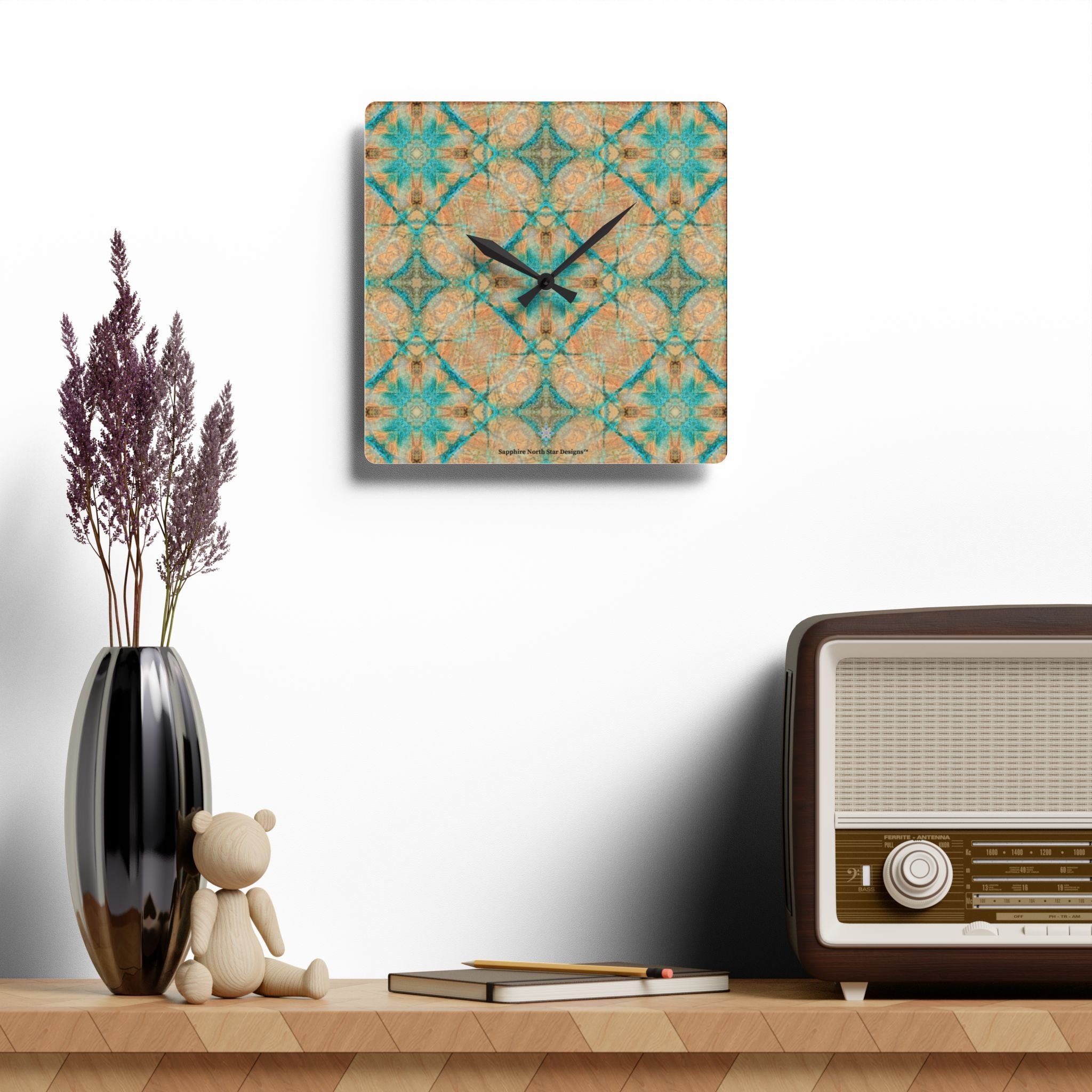 Dakota Wall Art Clock