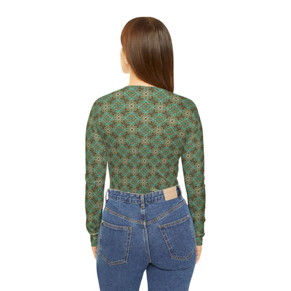 Wicasa Long Sleeve V-neck Shirt
