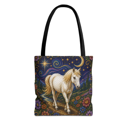 Horse Canvas Tote Bag