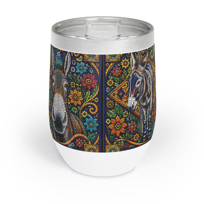 Donkey Rescue Wine Tumbler
