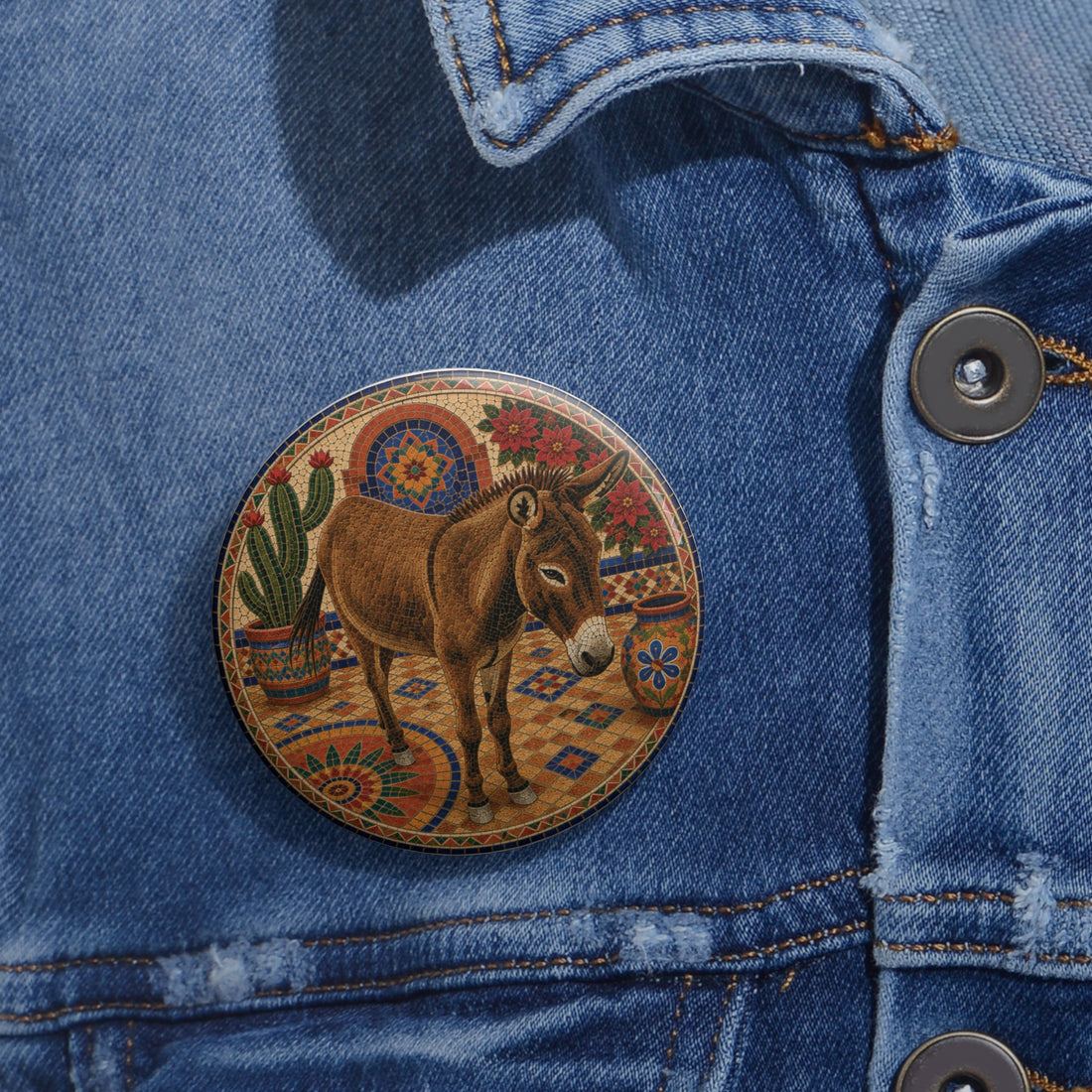 Donkey Pin Buttons