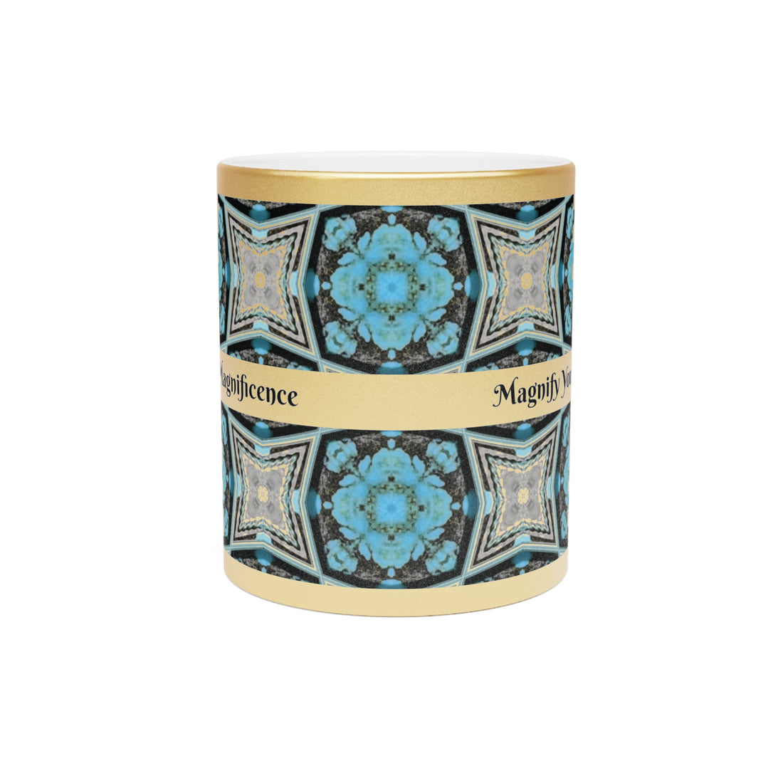 Magnify Your Magnificence Metallic Mug