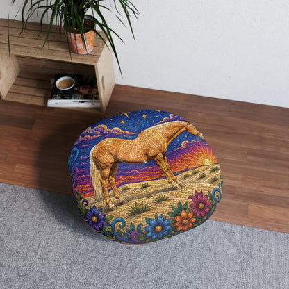 Horse Floor Pillow Cushion