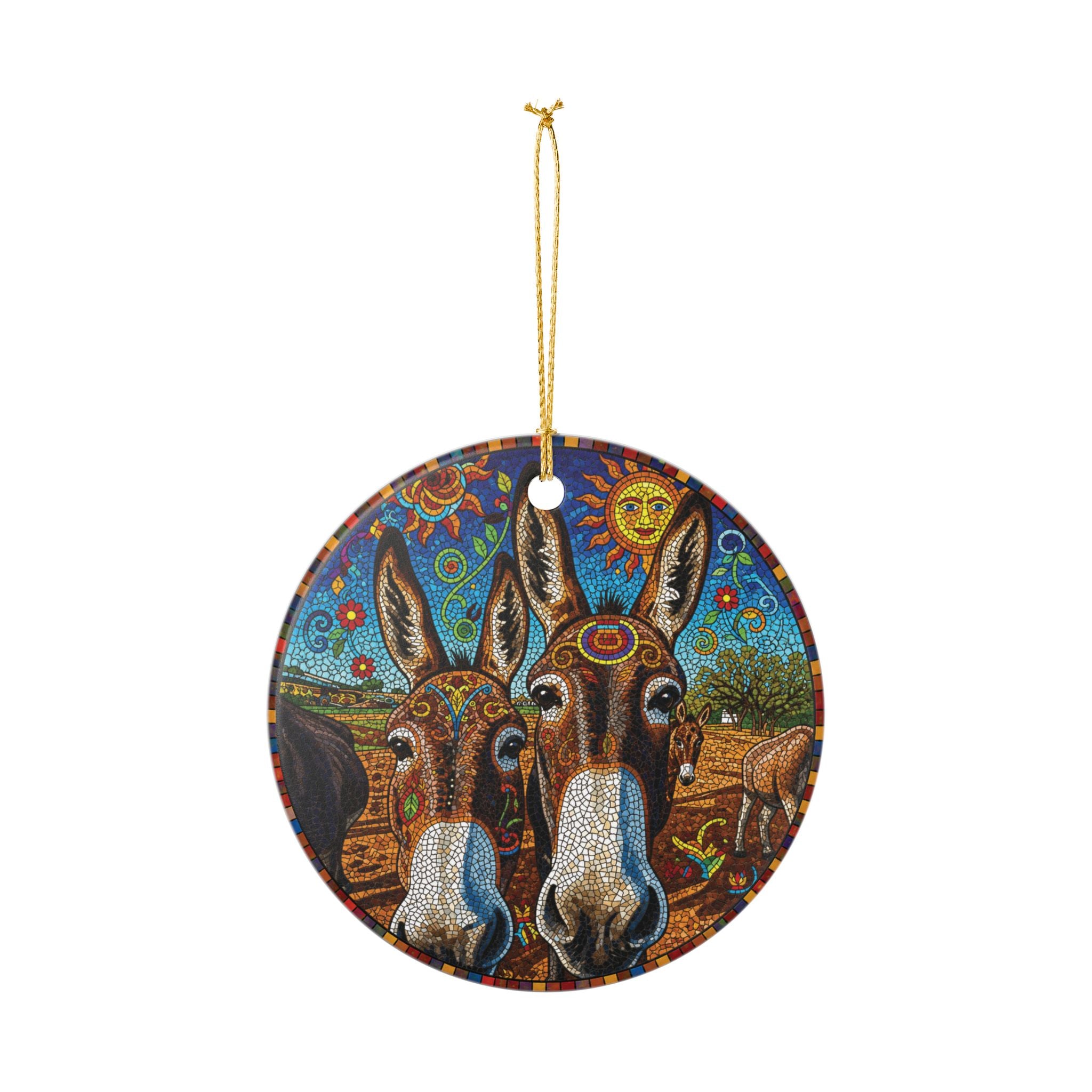 Donkey Ornament