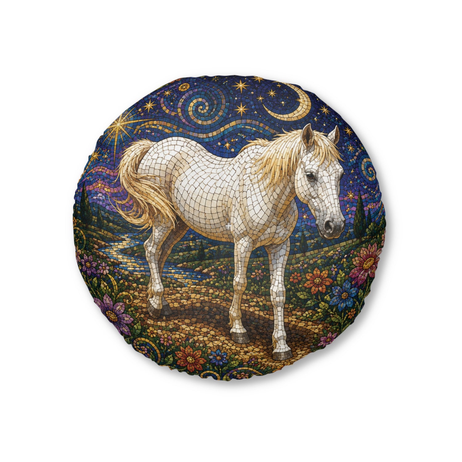 Horse Floor Pillow Cushion