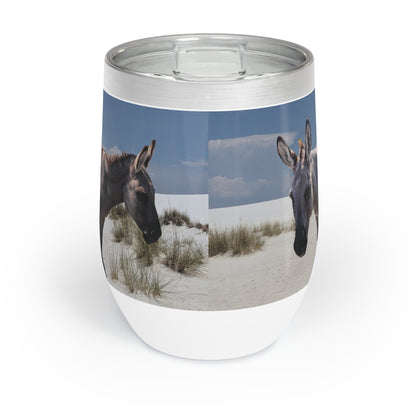 Donkey Chill Wine Tumbler