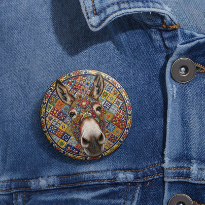 Donkey Pin Buttons