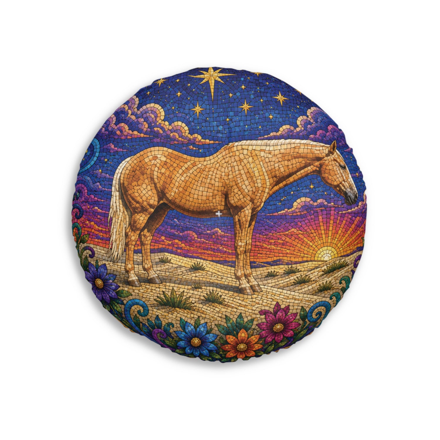 Horse Floor Pillow Cushion