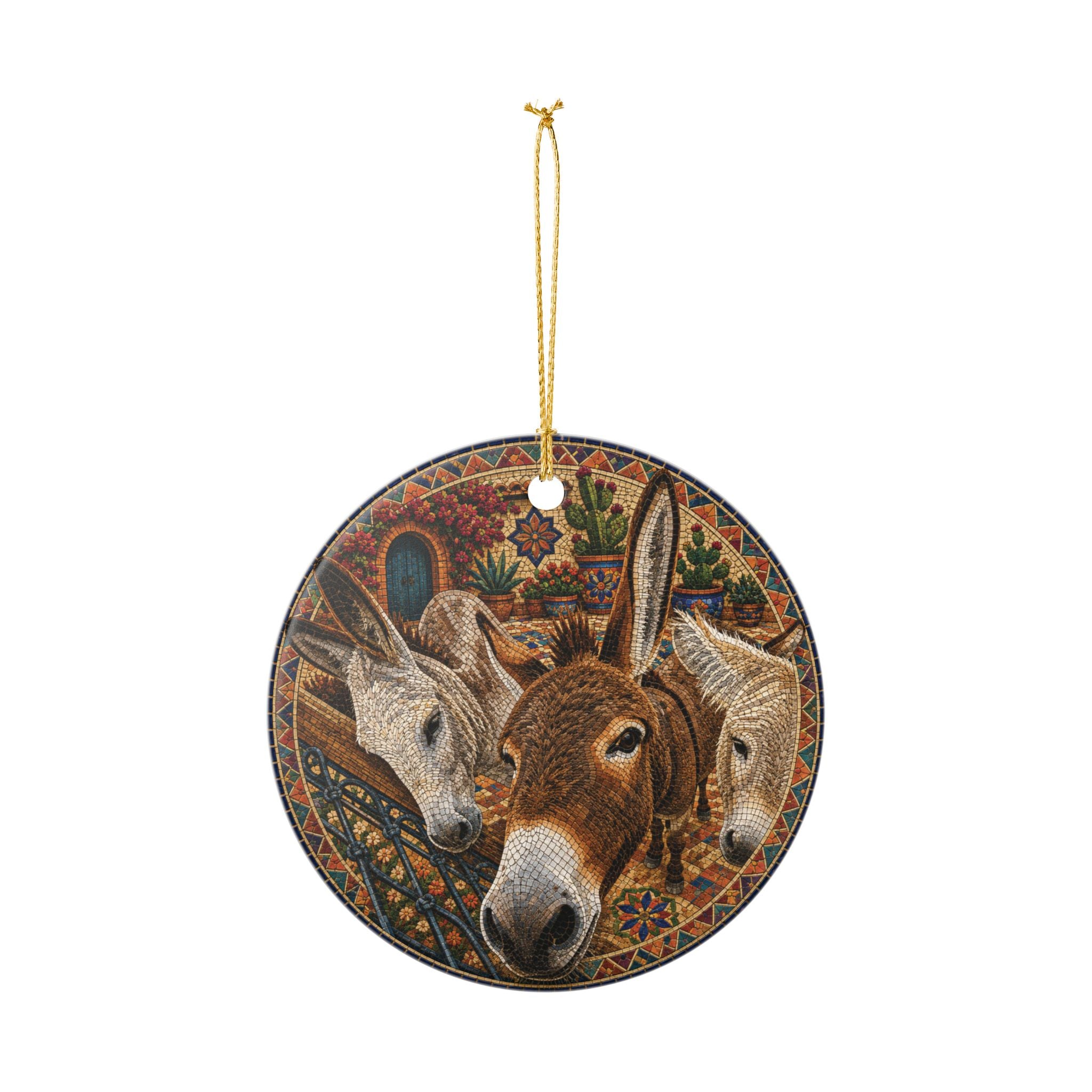 Donkey Ornament