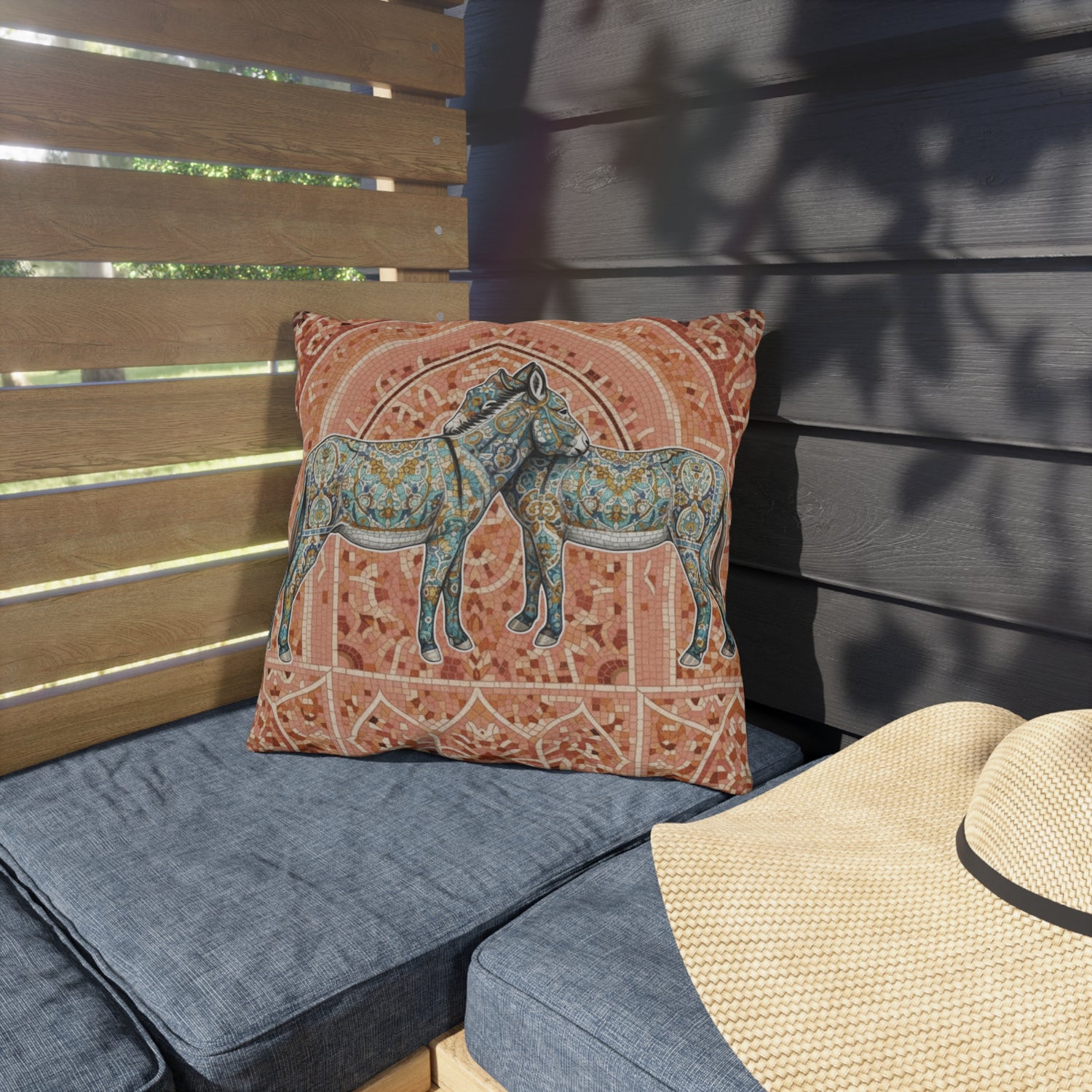 Horse Outdoor Pillows