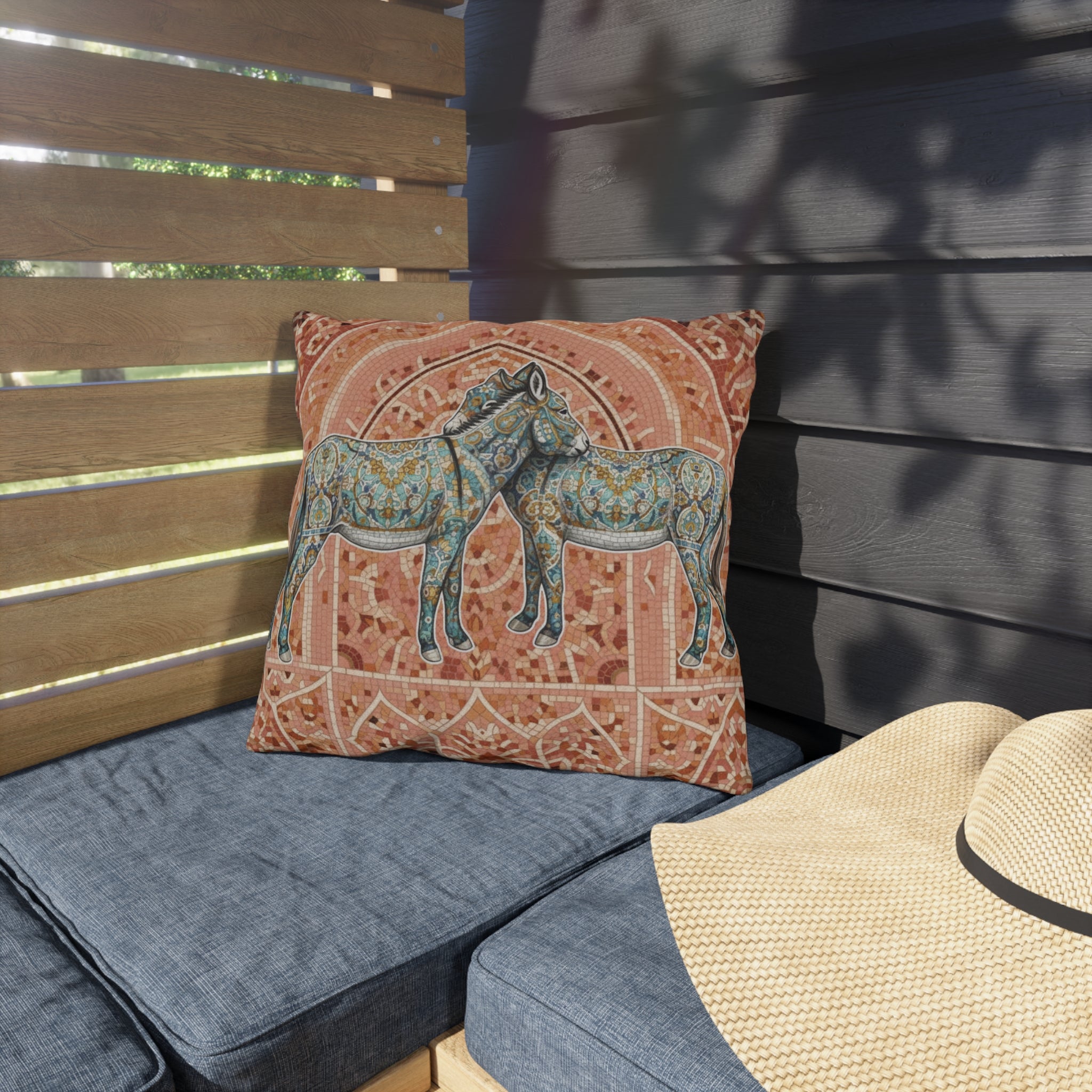 Horse Outdoor Pillows