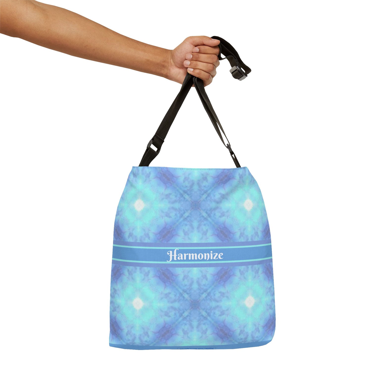 Blue Harmonize Tote Bag