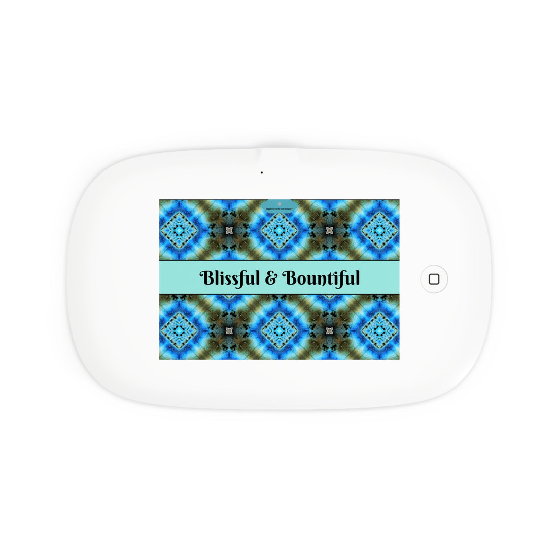 Blissful &amp; Bountiful UV Phone Sanitizer and Wireless Charging Pad