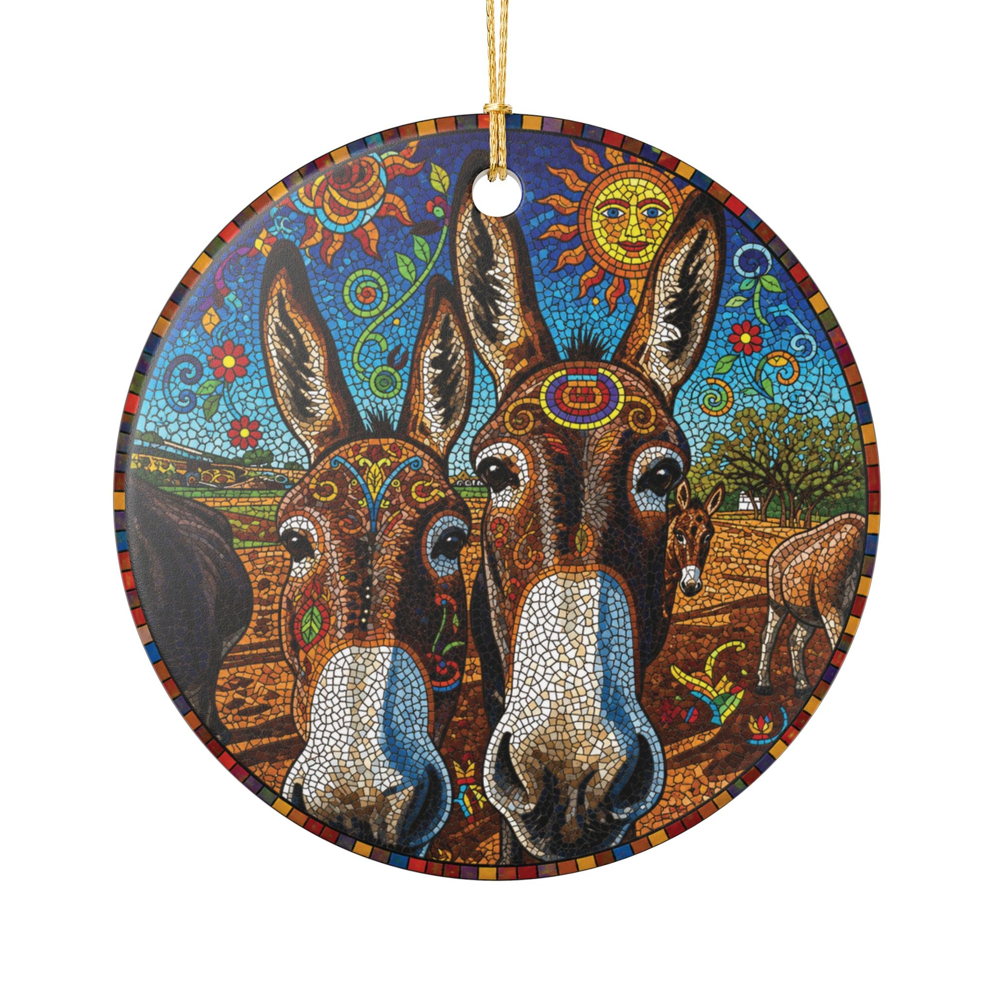 Donkey Ornament