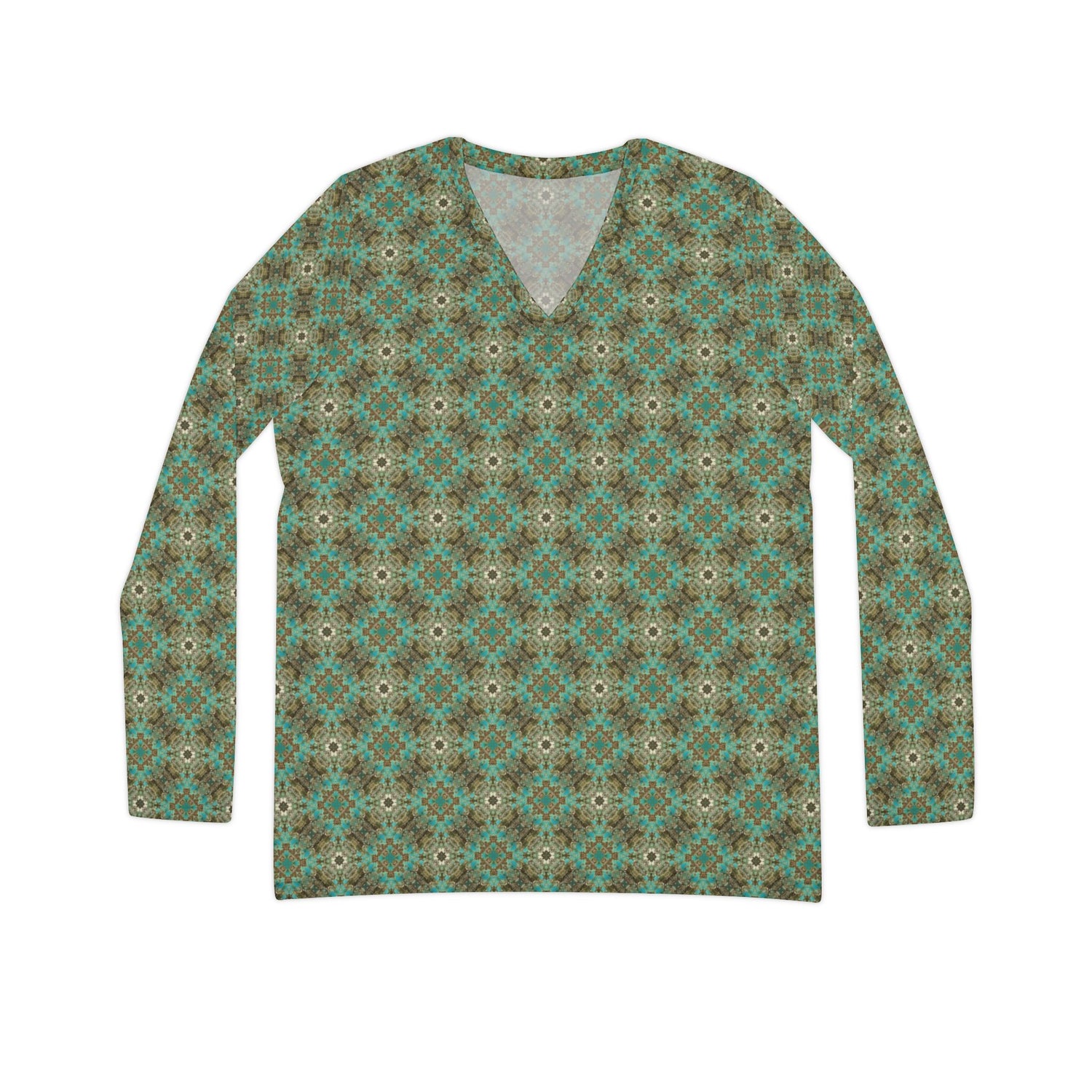 Wicasa Long Sleeve V-neck Shirt