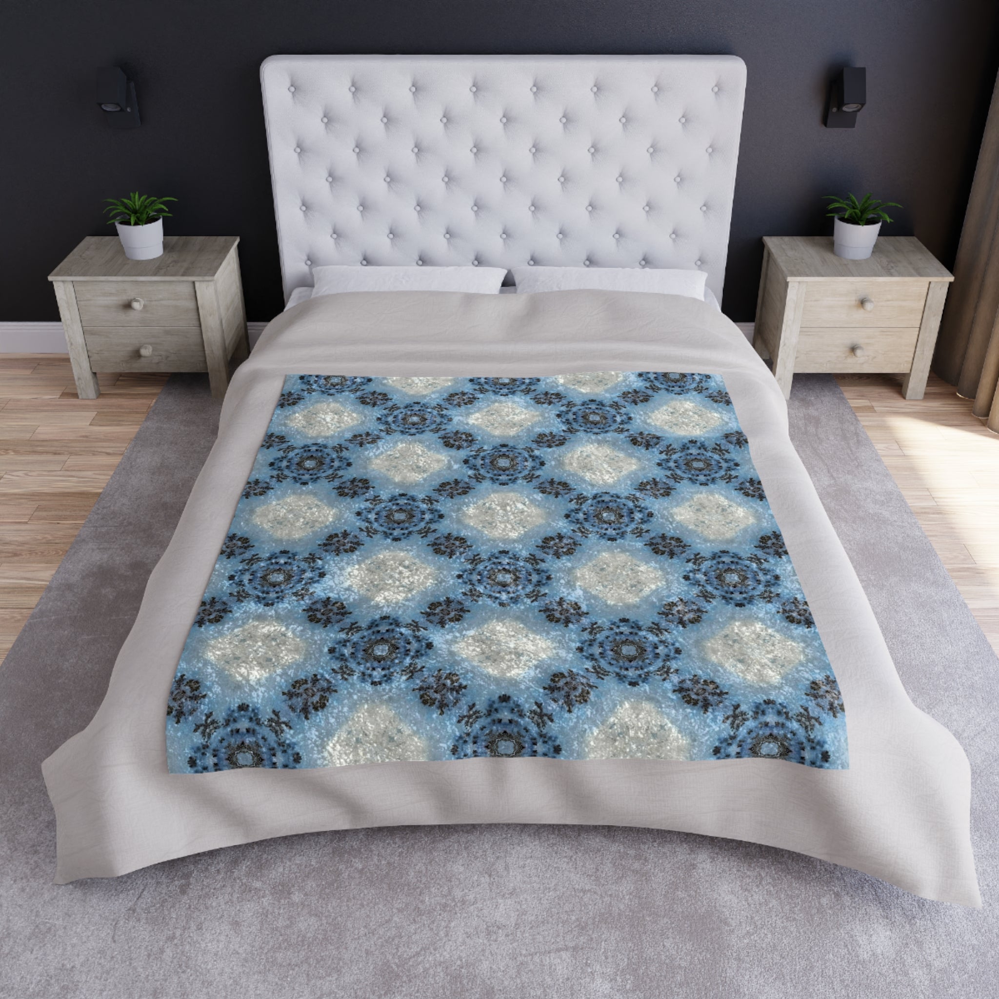 Muraco Crushed Velvet Blanket