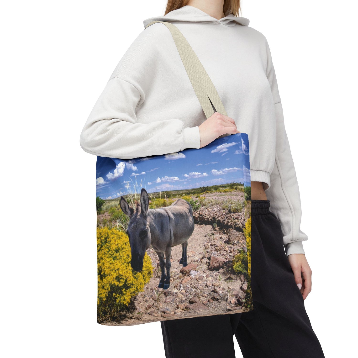 Donkey Canvas Tote Bag