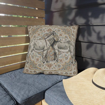 Donkey Outdoor Pillows