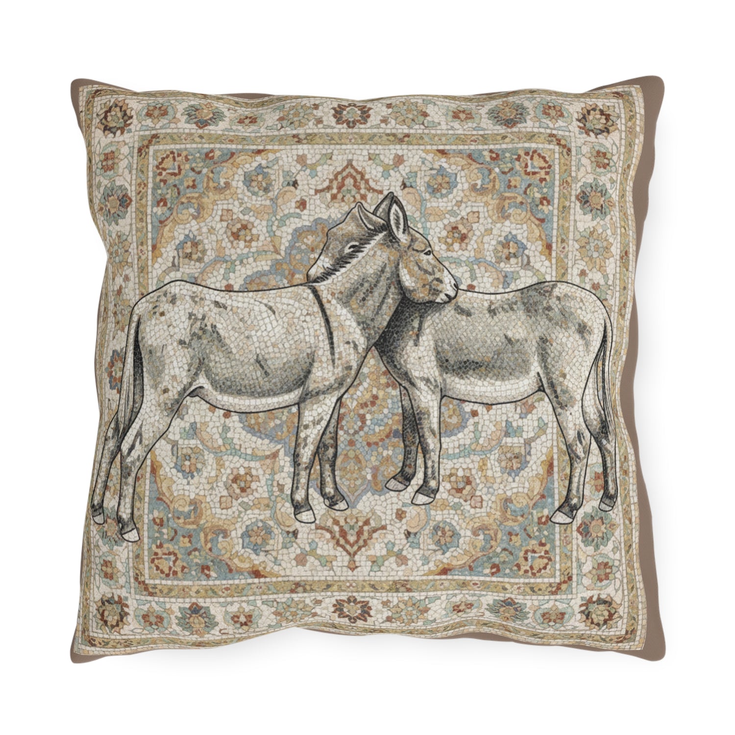 Donkey Outdoor Pillows
